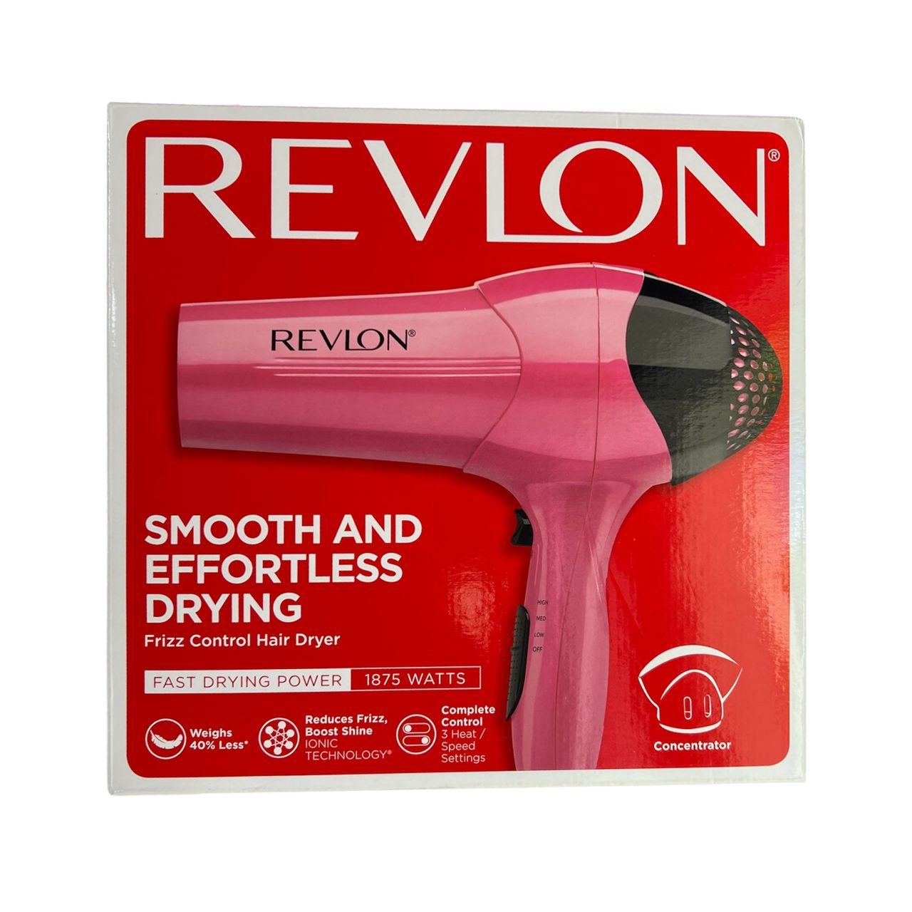 SECADOR REVLON FRIZZ CONTROL