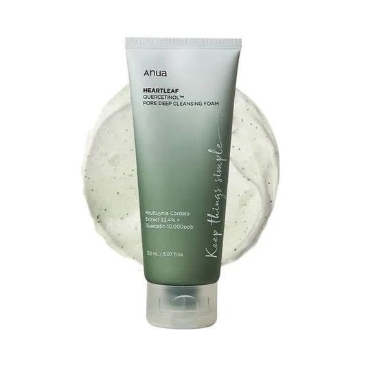 LIMPIADOR ANUA HEARTLEAF QUERCETINOL PORE DEEP CLEANSING FOAM