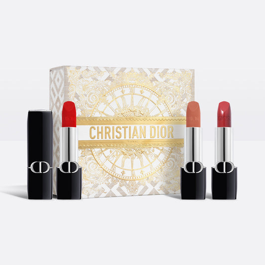 SET DE LABIALES DIOR ROUGE 3UND
