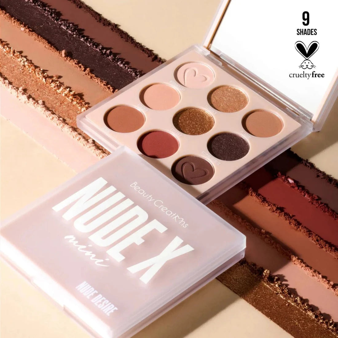 PALETA DE SOMBRAS NUDE X MINI BEAUTY CREATIONS