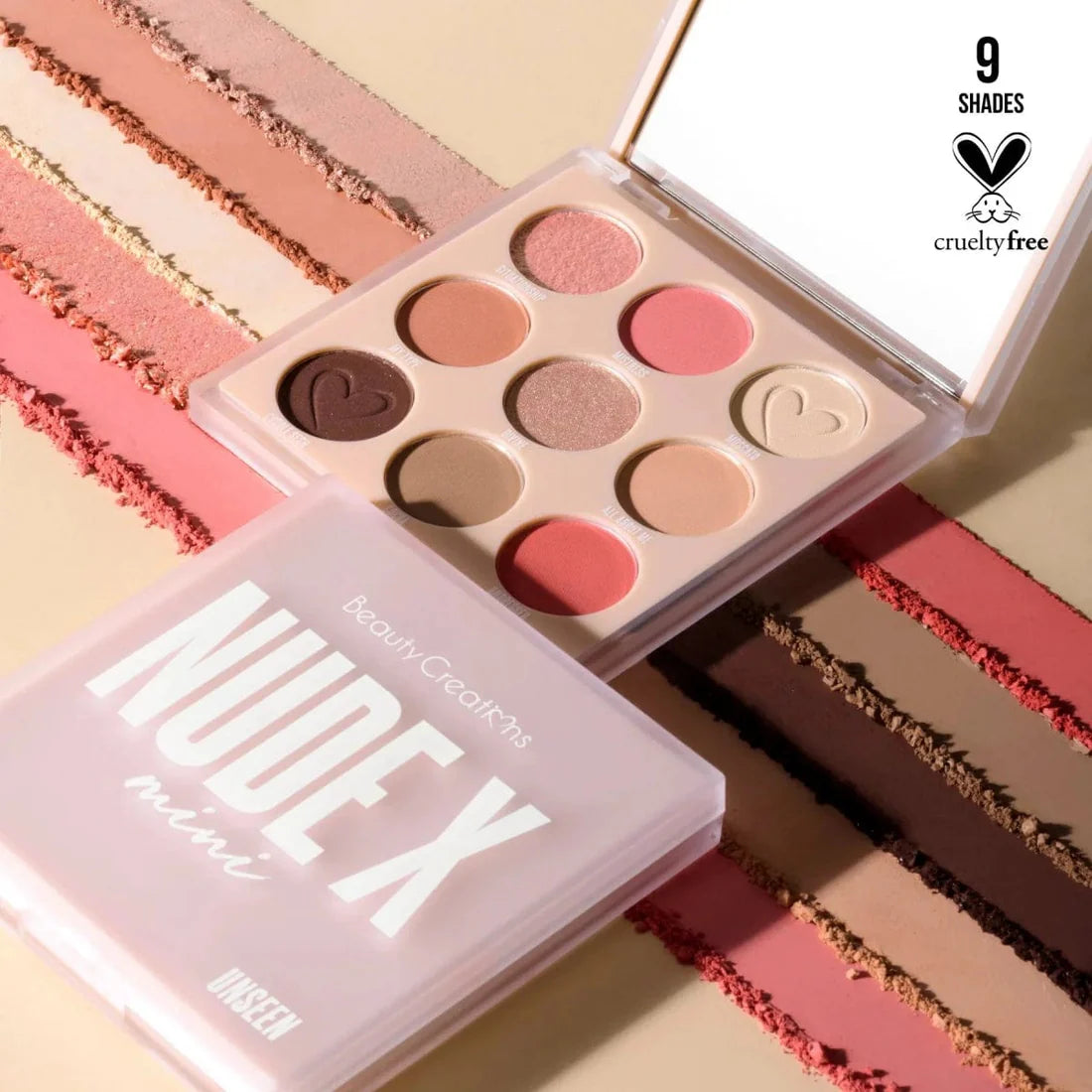 PALETA DE SOMBRAS NUDE X MINI BEAUTY CREATIONS