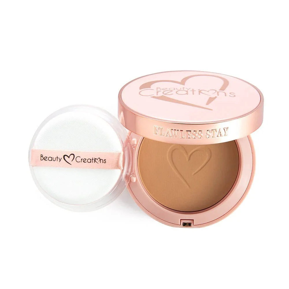 POLVO COMPACTO BEAUTY CREATIONS FLAWLESS STAY POWDER FOUNDATION