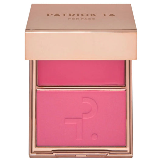 PATRICK TA MAJOR HEADLINES DOUBLE-TAKE CRÈME & POWDER BLUSH DUO