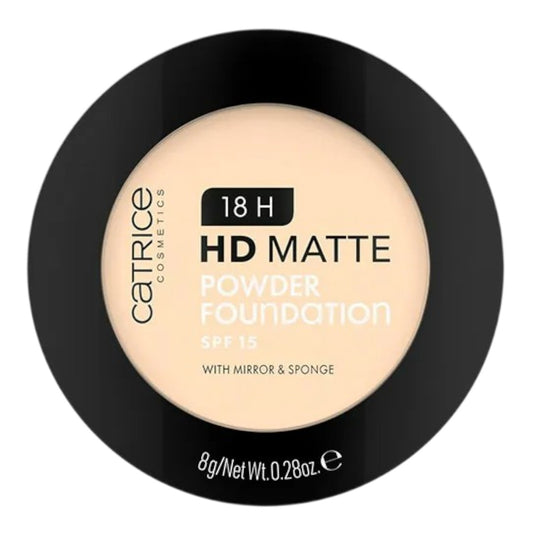 POLVO COMPACTO CATRICE HD MATE 18H