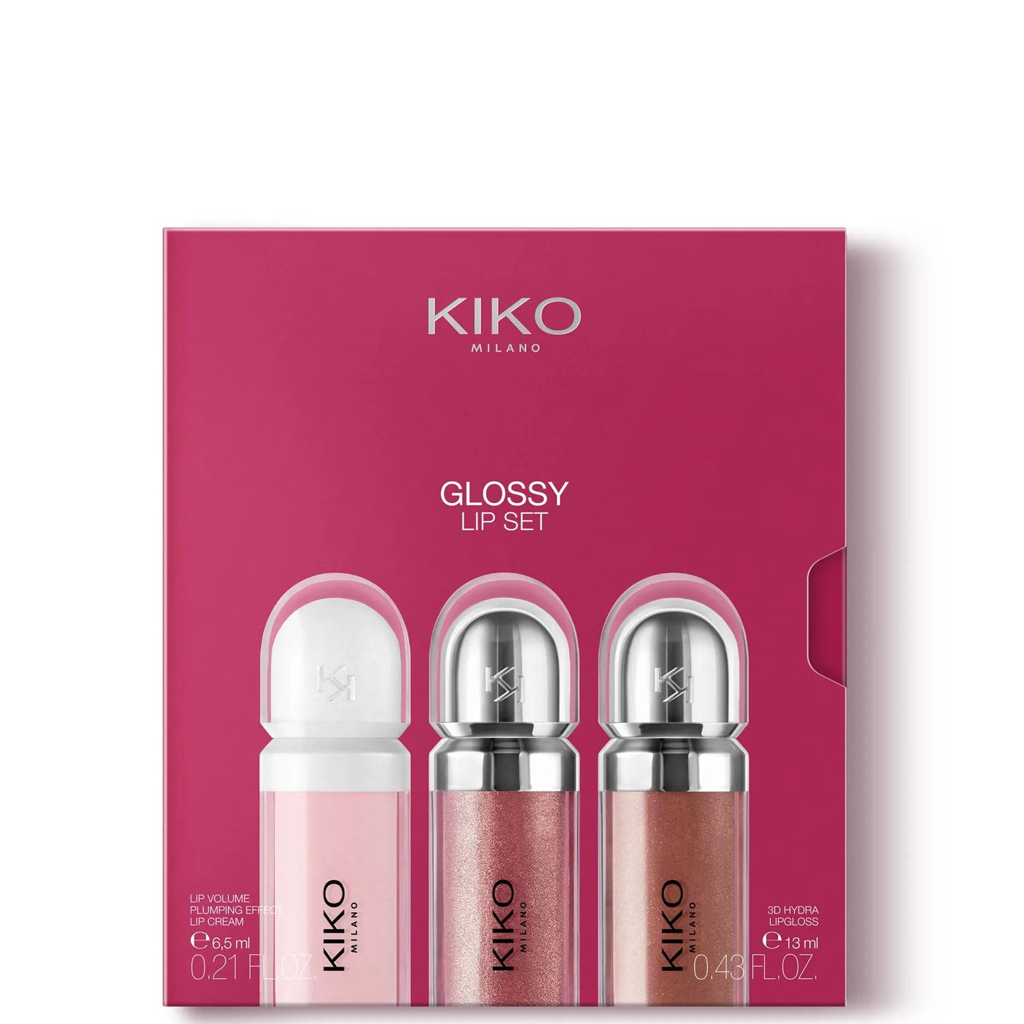 GLOSSY LIP SET KIKO MILANO 01