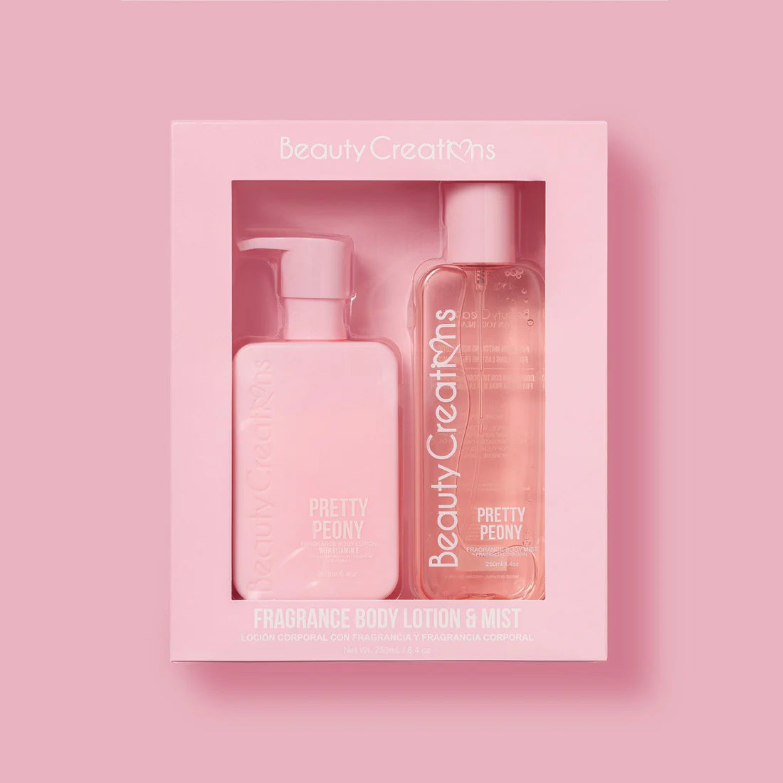 SET LOCION Y FRAGANCIA BEAUTY CREATIONS